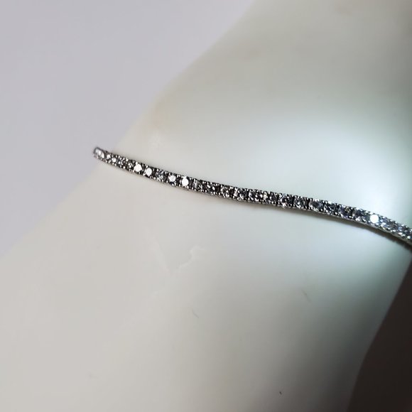 Jewelry - DIAMOND TENNIS BRACELET 14K WHITE GOLD